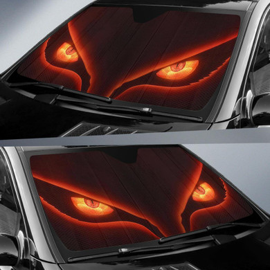 Naruto Kyuubi Eyes Auto Sun Shade Windshield