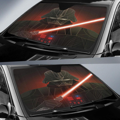 Darth Vader Star Wars Badass Auto Sun Shade Windshield