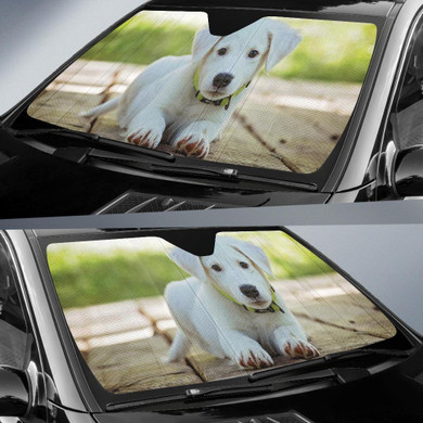 Puppy Cute Dog Auto Sun Shade Windshield