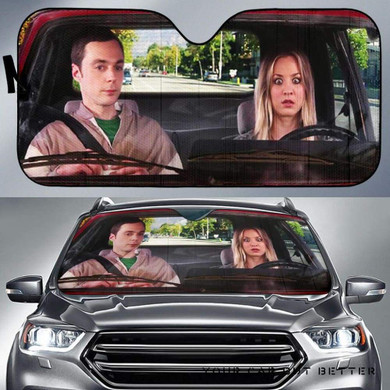 The Big Bang Theory Auto Sun Shade b