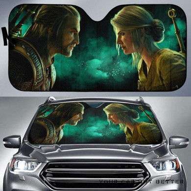 The Witcher Wild Hunt Car Auto Sun Shade