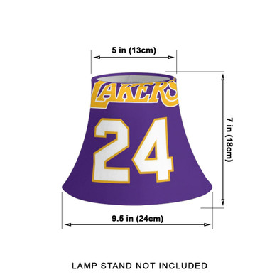 Kobe Bryant Lakers 24 Bell Lamp Shade