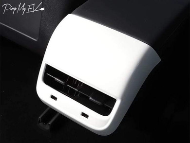 ABS Rear Air Conditioner Vent Fascia for Model Y (2 colors)