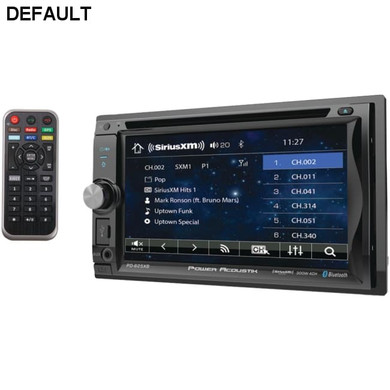 Power Acoustik(R) PD-625XB 6.2" Incite Double-DIN In-Dash Detachable LCD Touchscreen DVD Receiver with Bluetooth(R) (SiriusXM(R) ready)