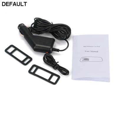 Car HD 3.2'' 1080P Rearview Mirror Dash Camera DVR Cam Video Recorder G-sensor