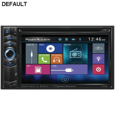 Power Acoustik(R) PD-624B 6.2" Double-DIN In-Dash LCD Touchscreen DVD Receiver with Bluetooth(R)