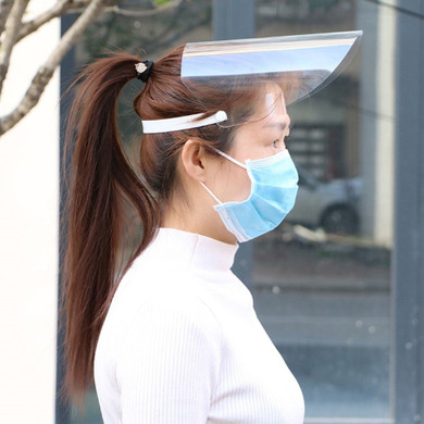 1PCS Transparent Anti Droplet Dust-proof Protect Full Face Covering Mask Visor Shield