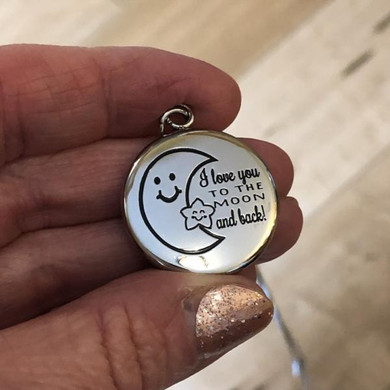 I Love You To The Moon and Back - Necklace