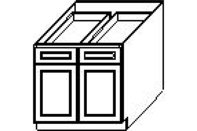 T - CABINETS / Base Cabinet 24W x 34.5H x 24D