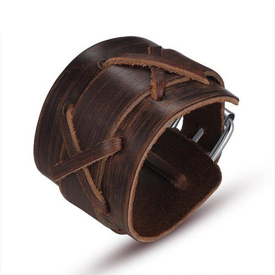 Viking's Tough Leather™ - Leather Viking Bracelet