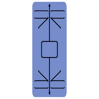 Perrywinkle Align | Yogatation original v2 yoga mat