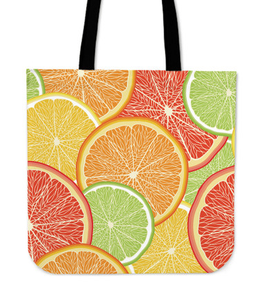 Citrus Slice Tote Bag