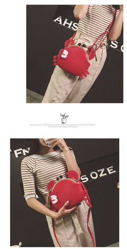Cute Crab Shoulder Bag