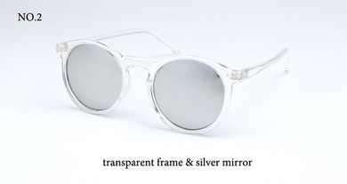 Vintage Round Sunglasses - Style 02