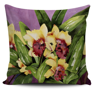 Mary Russell Botanical Art - Yellow Orchids
