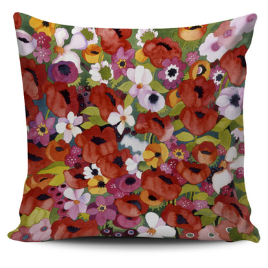 Mary Russell Botanical Art - Red Poppies