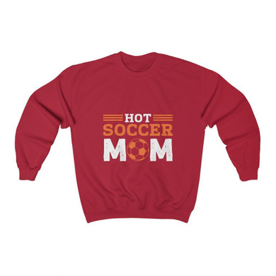 Hot Soccer Mom Crewneck Sweatshirt