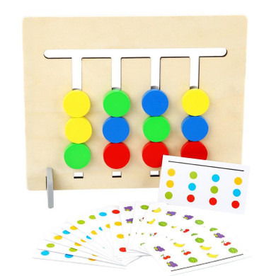 Montessori Fruit And Color Matching Game
