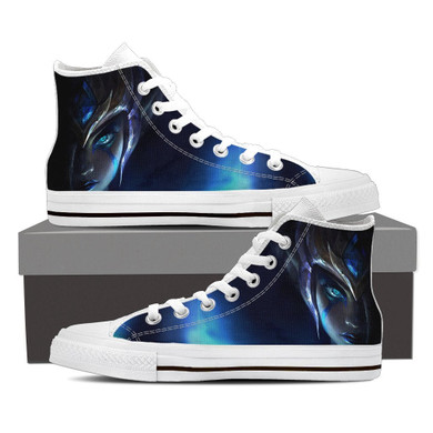 MORGANA LEAGUE OF LEGENDS CUSTOM CANVAS SHOES FOR LADIES