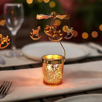 Spinning Candle Holder