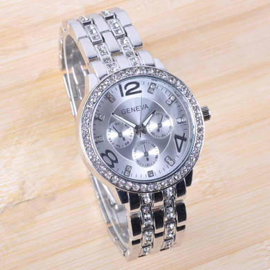 Rose Gold Rhinestone Watch Rose Gold Rhinestone Watch