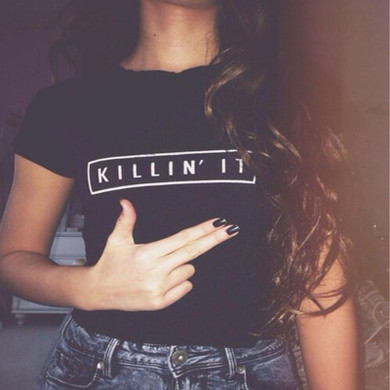 Ladies T-shirt Killing It