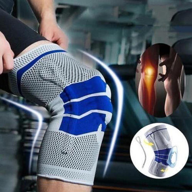 Compression Knee Sleeve Brace with Patella Meniscus Stabilizer Support