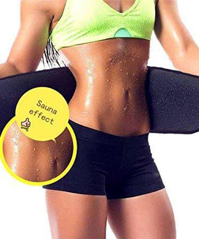 Sauna Sweat Slimming Thermo  Belt - Ab & Belly Trimmer Waist Trainer