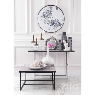 Floral Large Vase White