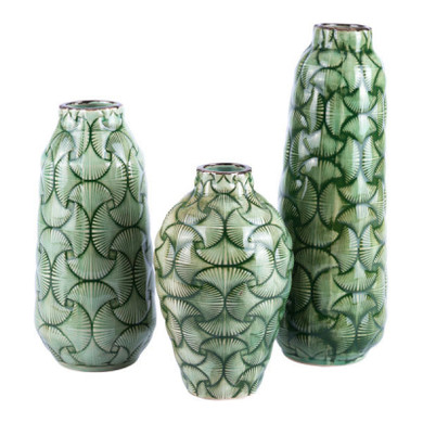Ventra Large Vase Green