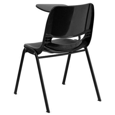 Gray Tablet Arm Chair