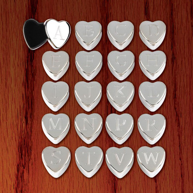 MONOGRAM HEART KEEPSAKE BOXES