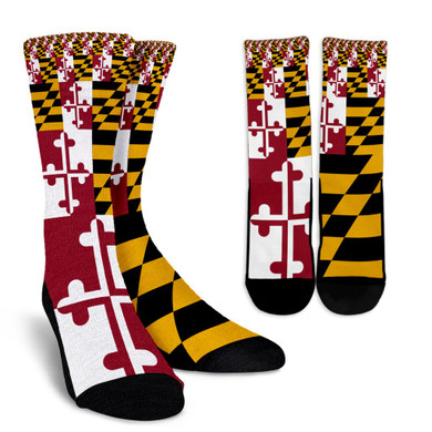 Flag of Maryland Socks