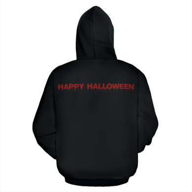 Monster Inc Happy Halloween Zip-Up Hoodie