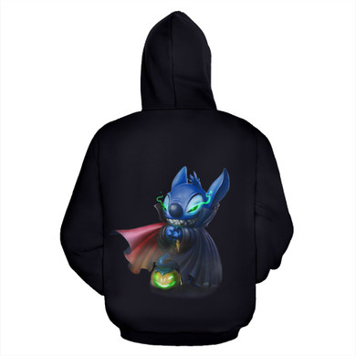 Stitch Halloween Zip-Up Hoodie