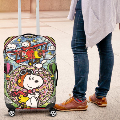 Snoopy Luggage Cover