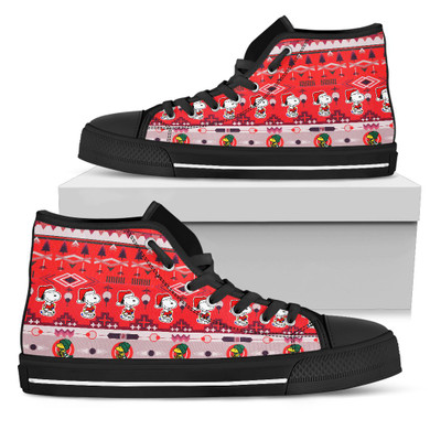 Snoopy High Top Shoes