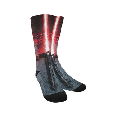 Kylo Ren Lightsaber Socks