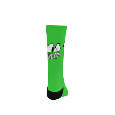 Snoopy LimeGreen Premium Socks for Women Snoopy LimeGreen Premium Socks for Women