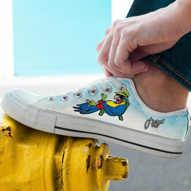 Jimmy Buffett Parrotheads Low Top Sneakers Shoes For Men