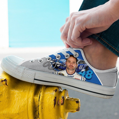 48 Jimmie Johnson Nascar Low Top Sneakers Shoes For Men
