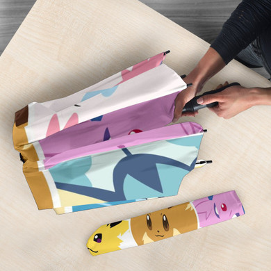 Eevee Pokemon Evolution Umbrella