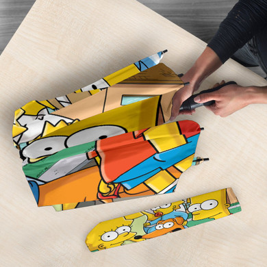 The Simpsons Tv Show Umbrella