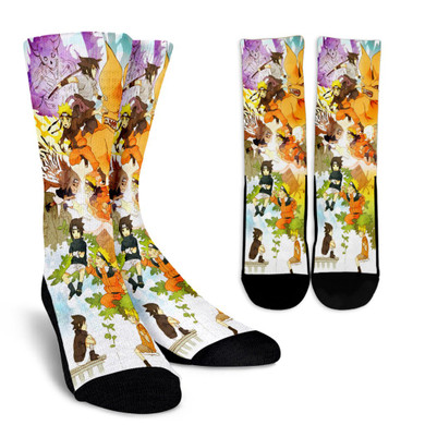 Naruto Sasuke Kid Socks
