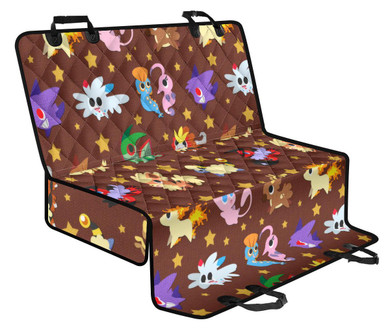 Pokemon Chibi Pattern Cute Pet Seat Cover