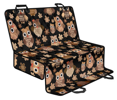 Owl Chibi Cute Pet Seat Cover