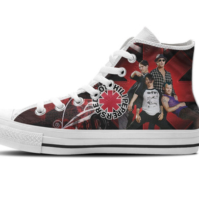 Red Hot Chili Peppers Mens High Top Sneakers