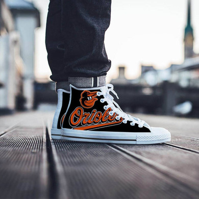 Baltimore Orioles Mens High Top Sneakers High Top