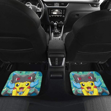 Pikachu Pokemon Car Floor Mats Front And Back