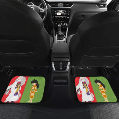 Sesshomaru Rin Car Floor Mats Front And Back